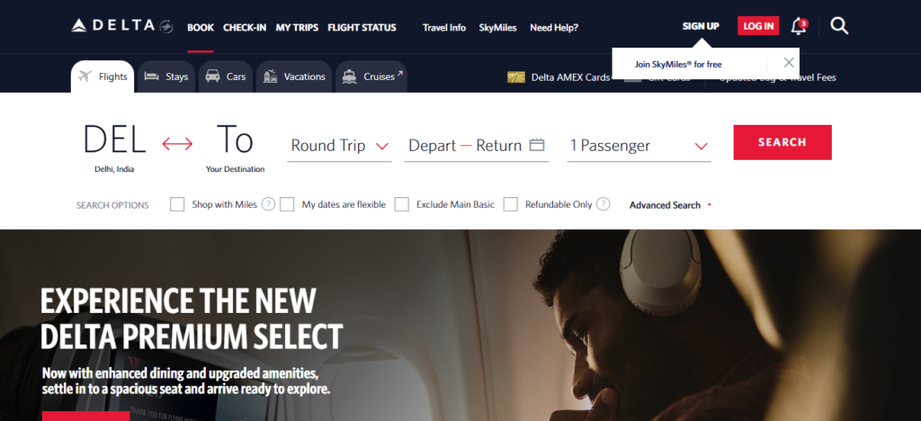 Delta Sky Club Membership