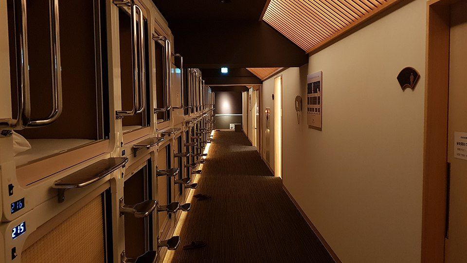 Capsule hotels