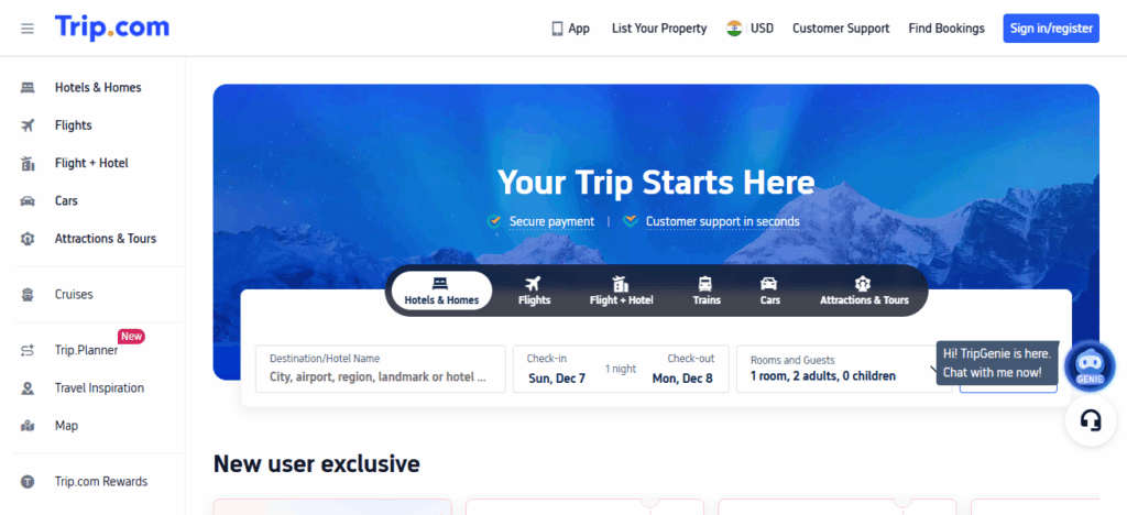 10 Best Skyscanner Alternatives for Comparing Flights Easily 11 Trip.com