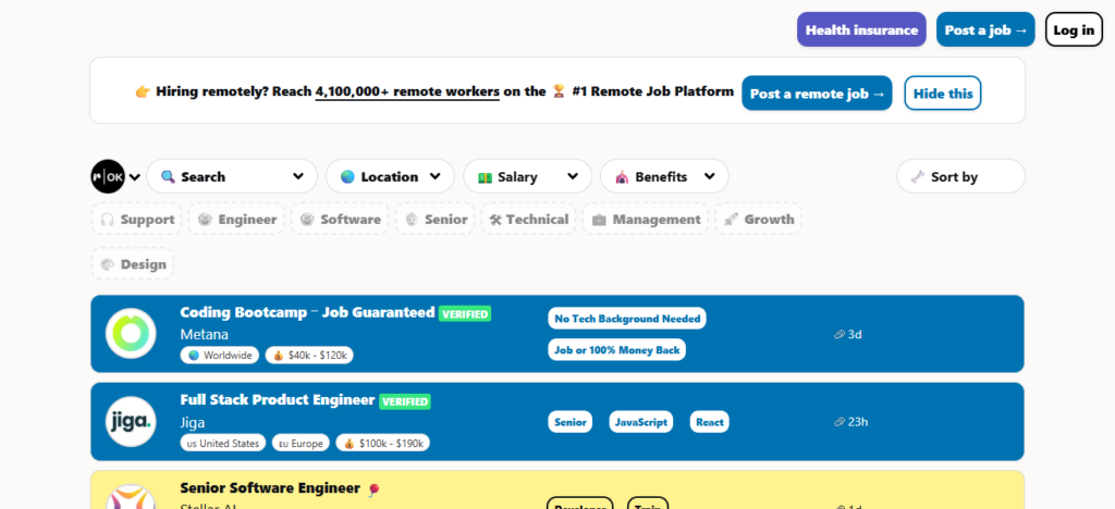 10 Best Digital Nomad Service Platforms For Remote Work & Travel 3 Remote OK