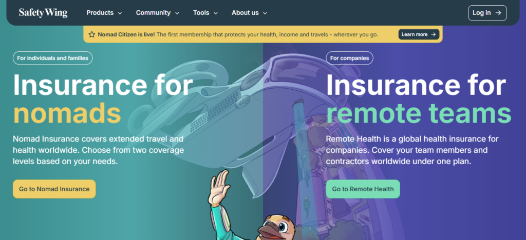 10 Best Digital Nomad Service Platforms For Remote Work & Travel 5 SafetyWing