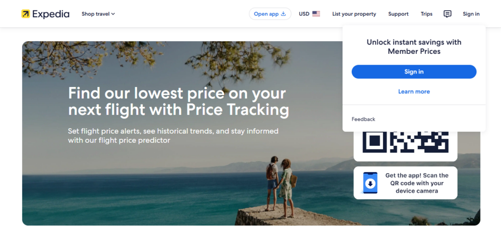 Expedia Price Tracking