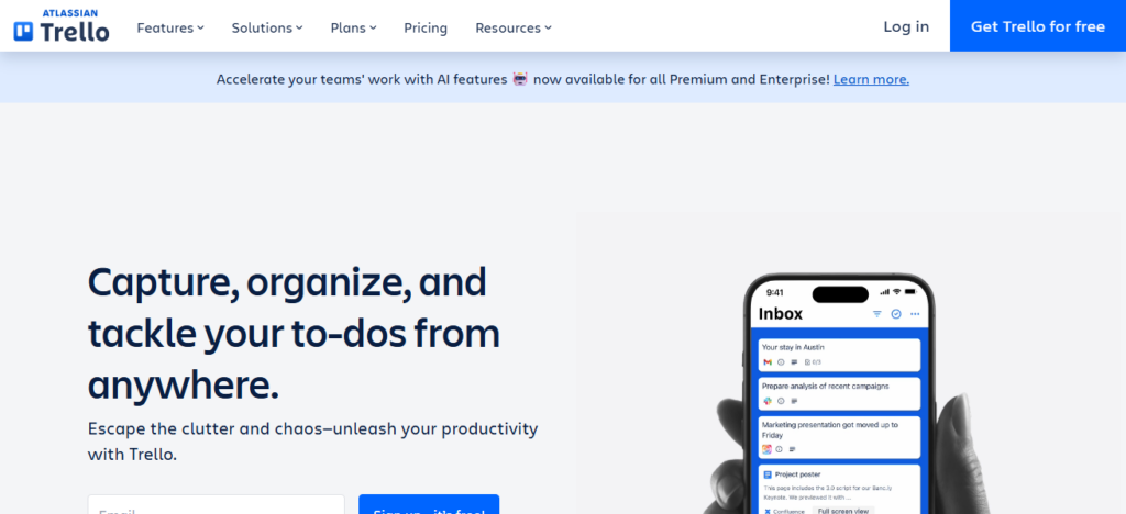 10 Best Digital Nomad Service Platforms For Remote Work & Travel 9 Trello