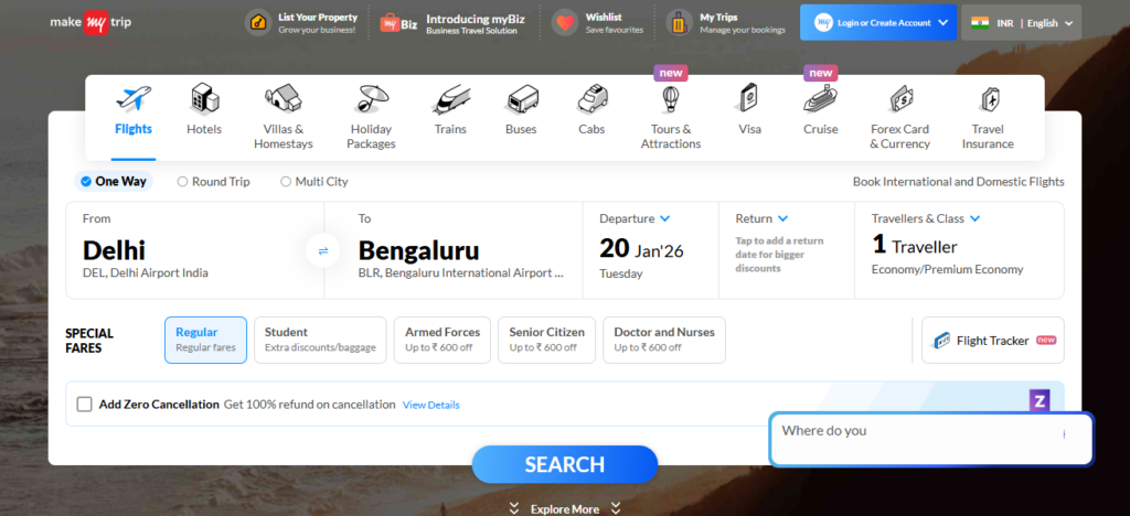 10 Best Apps for Managing Flight Bookings In 2025 2 MakeMyTrip