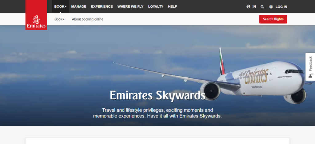 Emirates Skywards