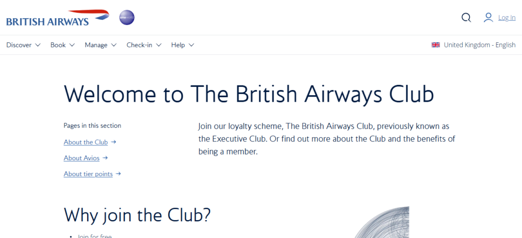 British Airways Executive Club