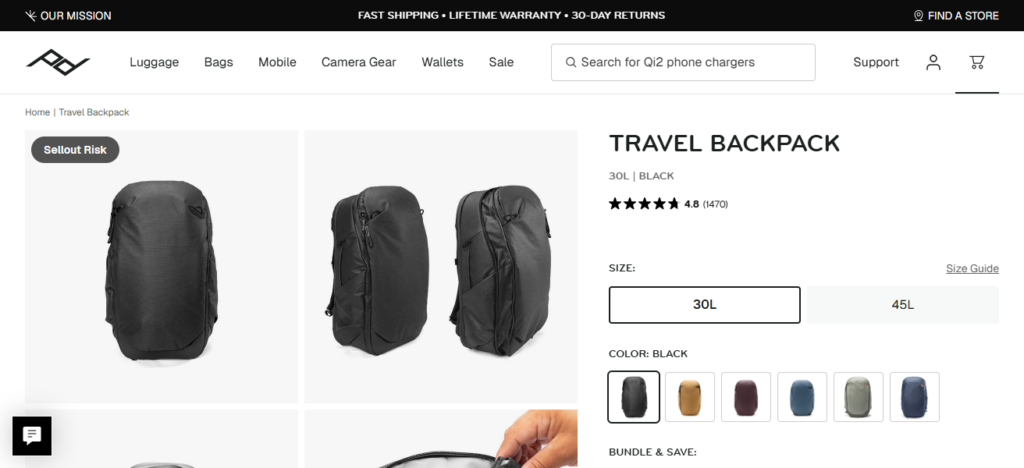 10 Best Travel Backpacks for Nomads, Hikers & Flyers 2 Peak Design Travel Backpack 45L