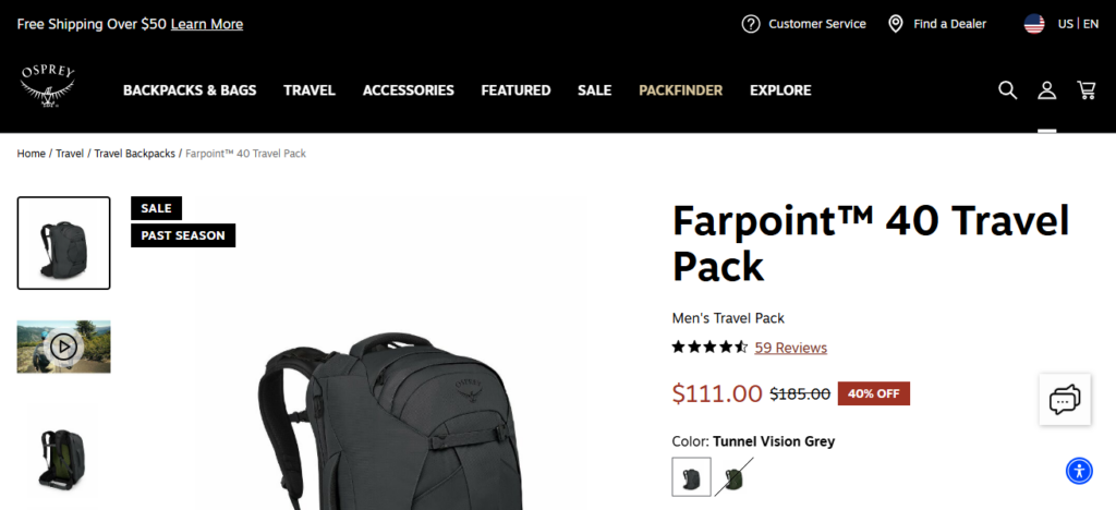 10 Best Travel Backpacks for Nomads, Hikers & Flyers 3 Osprey Farpoint 40 / Fairview 40
