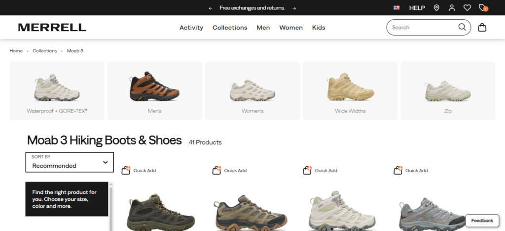 Merrell Moab 3