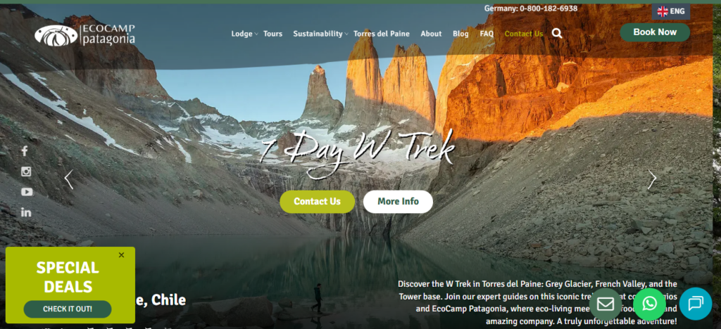 10 Best Regenerative Travel Platforms That Truly Give Back 9 EcoCamp Patagonia (Chile)