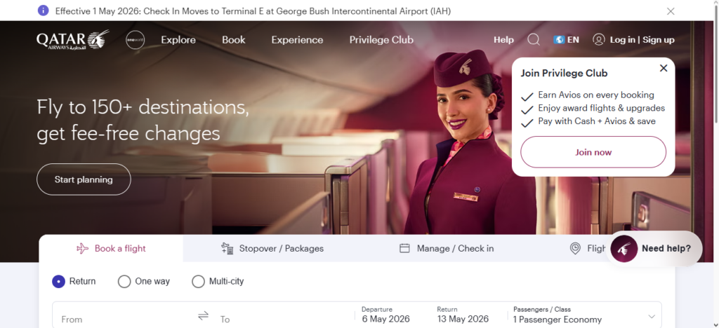10 Best Business Class Airlines With Cheap Deals 2026 | Top 10 Ranked 5 Qatar Airways