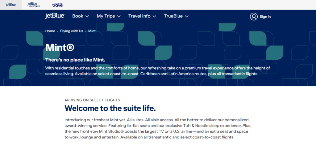 10 Best Business Class Airlines With Cheap Deals 2026 | Top 10 Ranked 9 JetBlue Mint