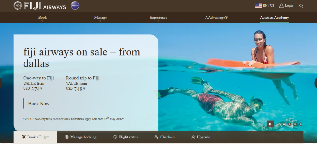  Fiji Airways