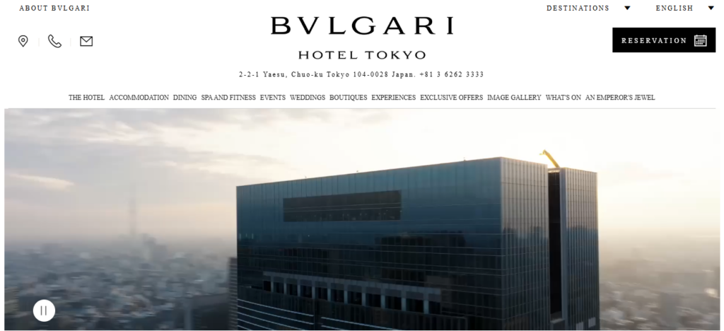 20 Best Luxury Hotels In The World 2026 – Ultimate Premium Stays Guide 11 Bulgari Tokyo (Tokyo)
