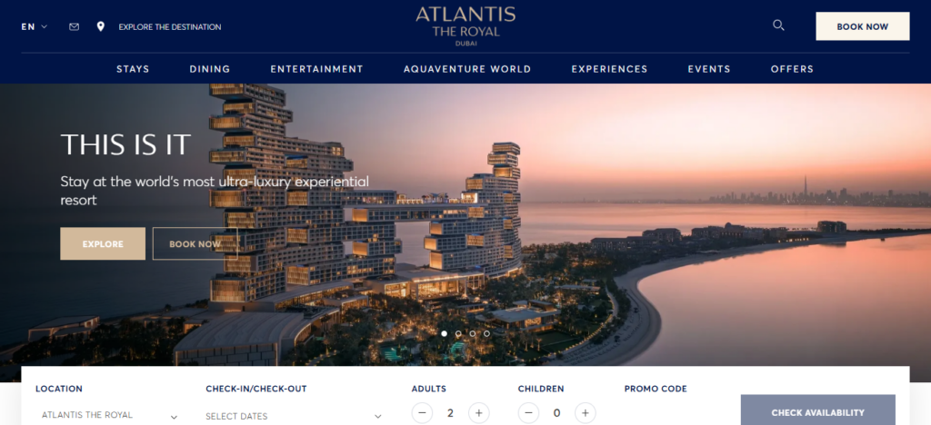 20 Best Luxury Hotels In The World 2026 – Ultimate Premium Stays Guide 12 Atlantis The Royal (Dubai)