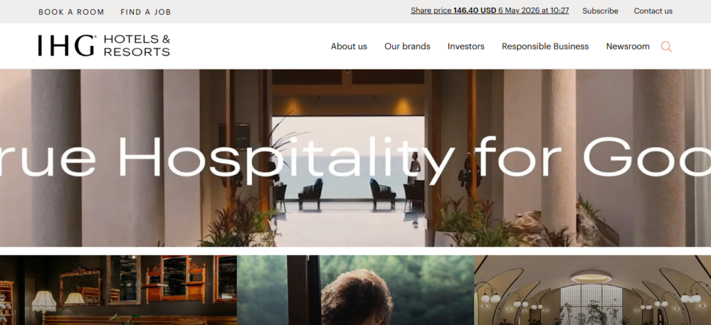10 Top Hotel Chains With Best Loyalty Programs In 2026 5 InterContinental Hotels Group