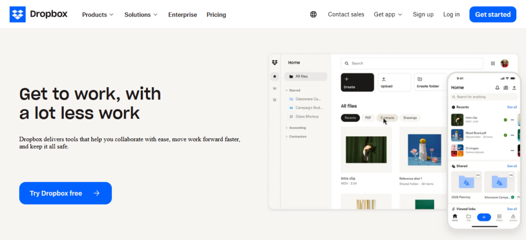 12 Remote Work Tools Every Traveler Needs In 2026 7 Dropbox