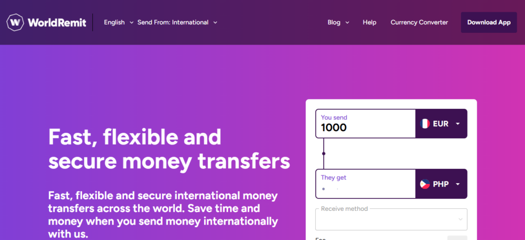 18 Top Apps to Manage Money Internationally Easily 9 WorldRemit