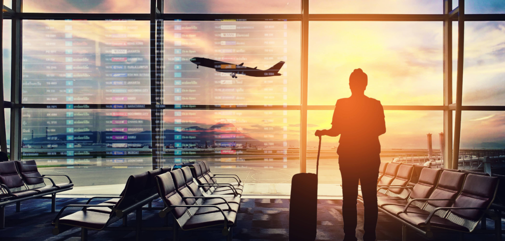 Airport currency exchange