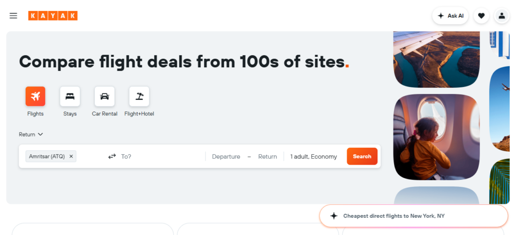 10 Best Travel Booking Sites For Cheap Last-Minute Flights 4 Kayak