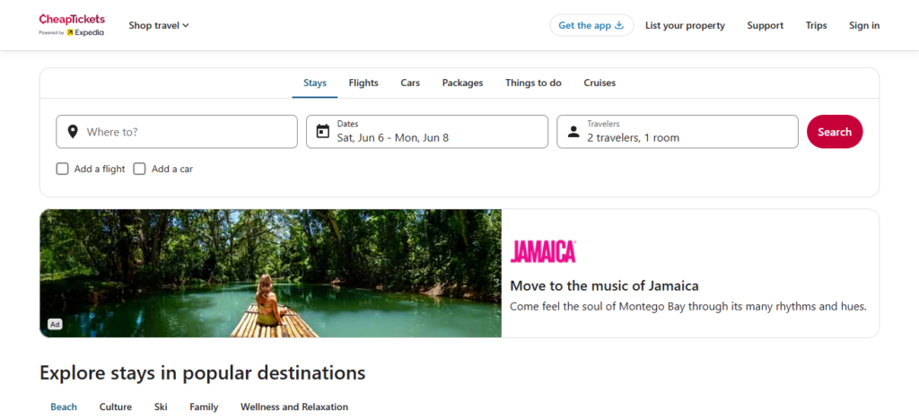 10 Best Travel Booking Sites For Cheap Last-Minute Flights 7 CheapTickets