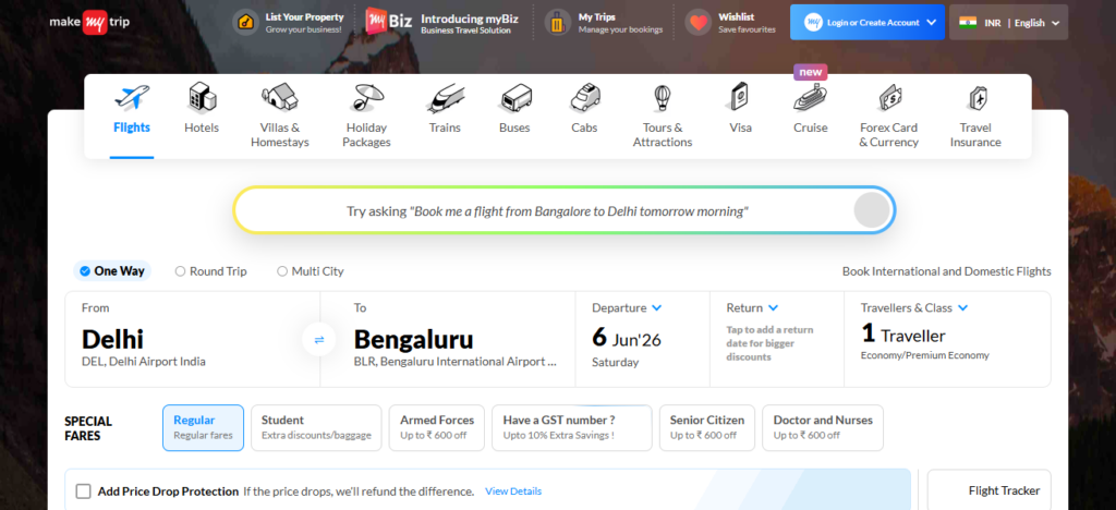 10 Top Sites for Cheap Flight & Hotel Bundle Deals 7 MakeMyTrip