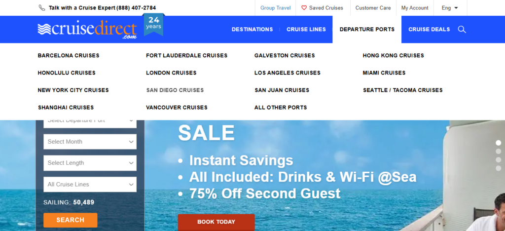 10 Top Cheapest Cruise Booking Sites & Hidden Cruise Deals 2 CruiseDirect
