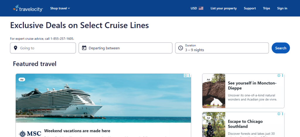 10 Top Cheapest Cruise Booking Sites & Hidden Cruise Deals 8 Travelocity Cruises