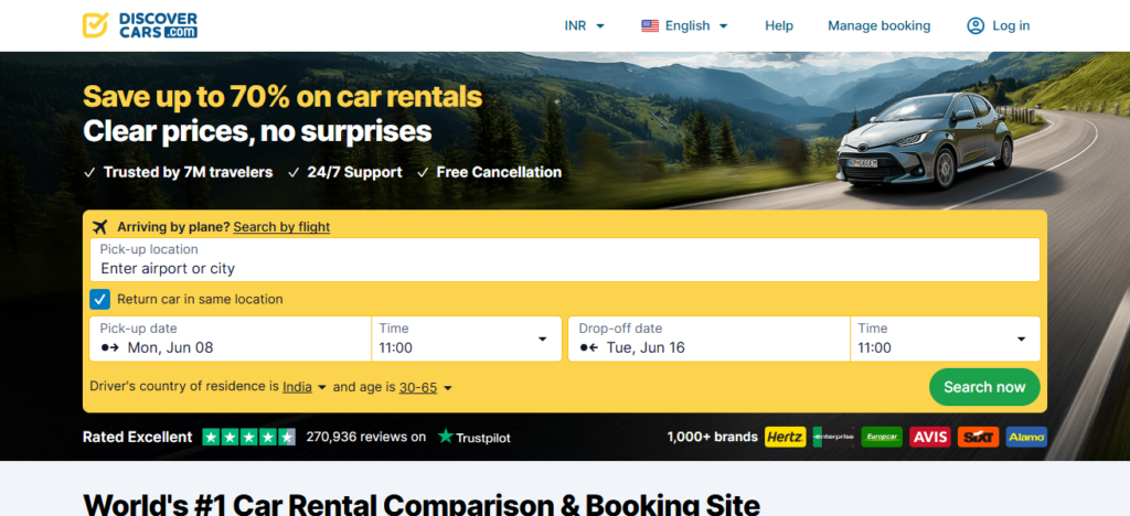 DiscoverCars 