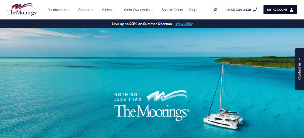 10 Best Private Yacht Charter Platforms for Island-Hopping 8 The Moorings