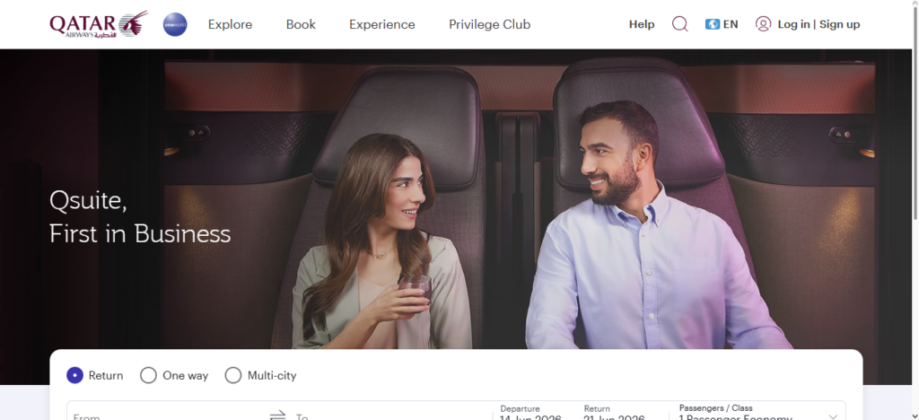 Qatar Airways Qsuite