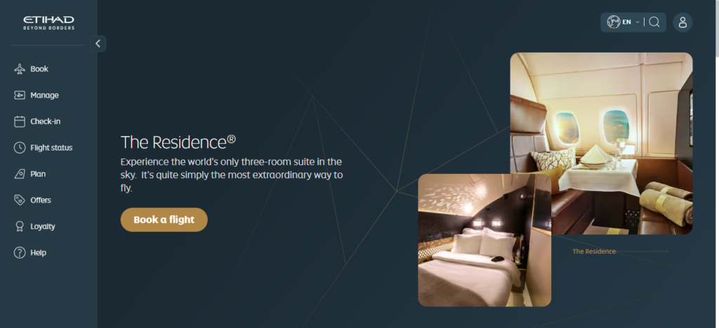 Etihad Airways First Apartment