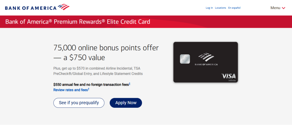 10 Best Airport Lounge Credit Cards With Unlimited Guest Passes 11 Bank of America Premium Rewards Elite