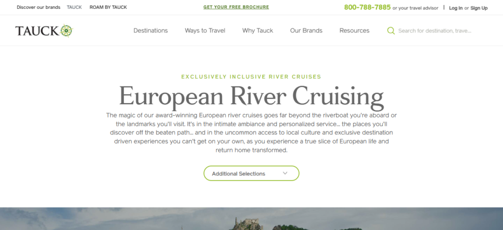 10 Best Luxury River Cruise Lines for Solo Mature Travelers 7 Tauck River Cruises