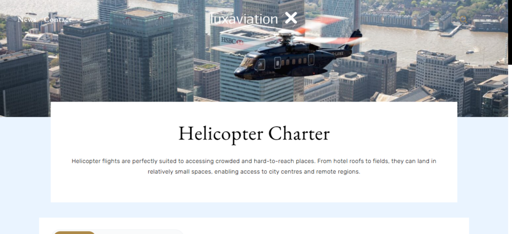  VIP Charter Helicopters