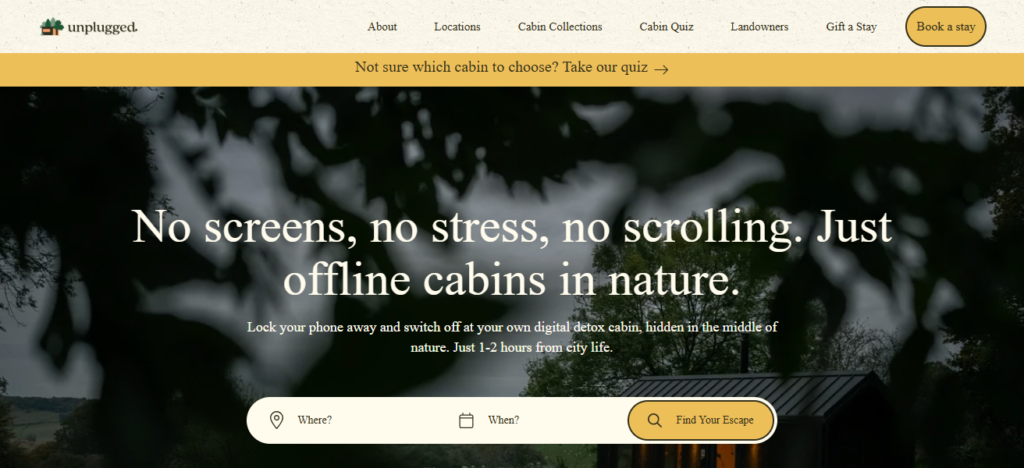 10 Best Off-Grid Eco-Lodges for Digital Detox Stays 4 Unplugged Cabins, United Kingdom