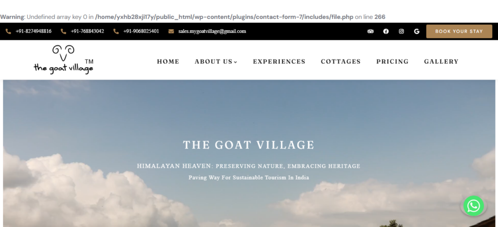 10 Best Off-Grid Eco-Lodges for Digital Detox Stays 10 The Goat Village, India
