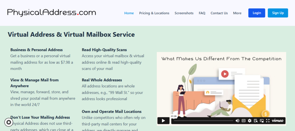 10 Best Virtual Mailbox Services for International Travel Expats 11 PhysicalAddress.com