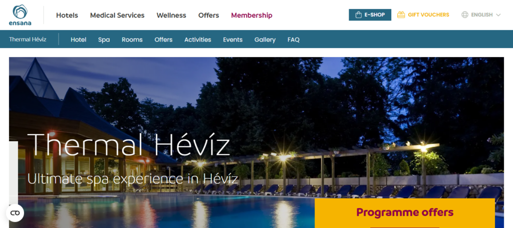 10 Best Hydrotherapy & Thermal Spring Resorts for Recovery 10 Ensana Thermal Hévíz