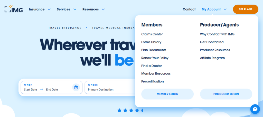 10 Best Travel Insurance Plans for Digital Nomad Equipment 5 IMG Global Medical Insurance