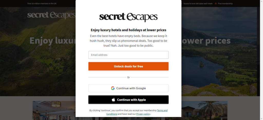 Secret Escapes