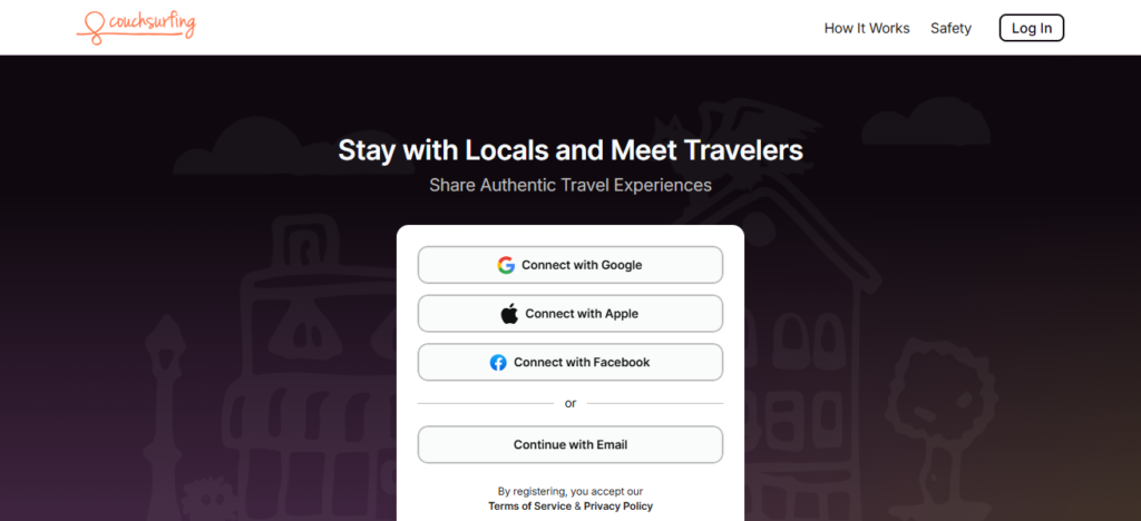 10 Top Cheapest Alternatives To Airbnb for Budget Stays 2026 6 Couchsurfing Free Stays