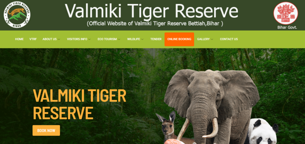 10 Best Wildlife Sanctuaries and National Parks in Bihar 3 Valmiki Tiger Reserve