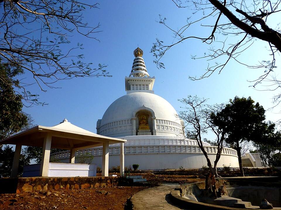 10 Best Buddhist Places to Visit In Bihar for Spiritual Trips 6 Vishwa Shanti Stupa