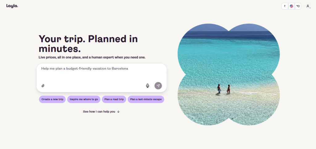 10 Best AI Travel Assistants for Smarter Trip Planning 2 Layla AI