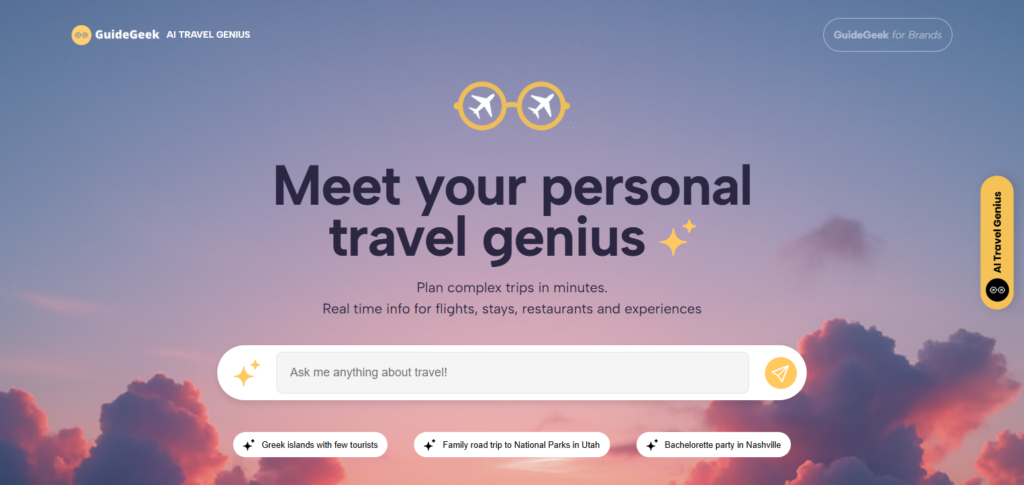 10 Best AI Trip Planner Tools for Smart Travel Planning 6 GuideGeek