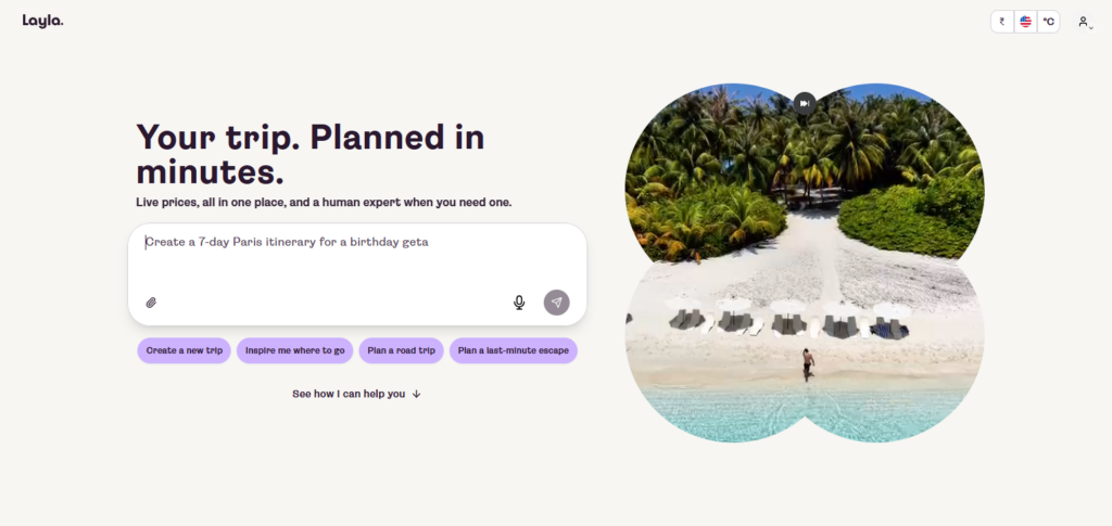 10 Best AI Trip Planner Tools for Smart Travel Planning 9 Layla AI