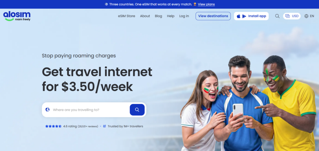 10 Best Travel eSIMs for Europe in 2026: Top Picks 9 aloSIM