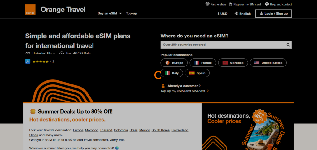 10 Best Travel eSIMs for Europe in 2026: Top Picks 11 Orange Holiday Europe eSIM