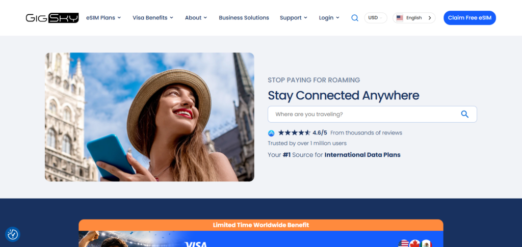 10 Best Travel eSIMs for Asia – Fast, Affordable & Reliable 7 GigSky